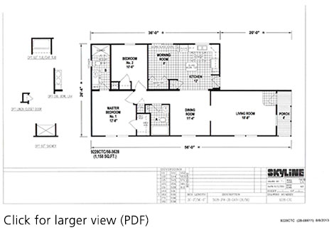 9228 Skyline Floor Plan